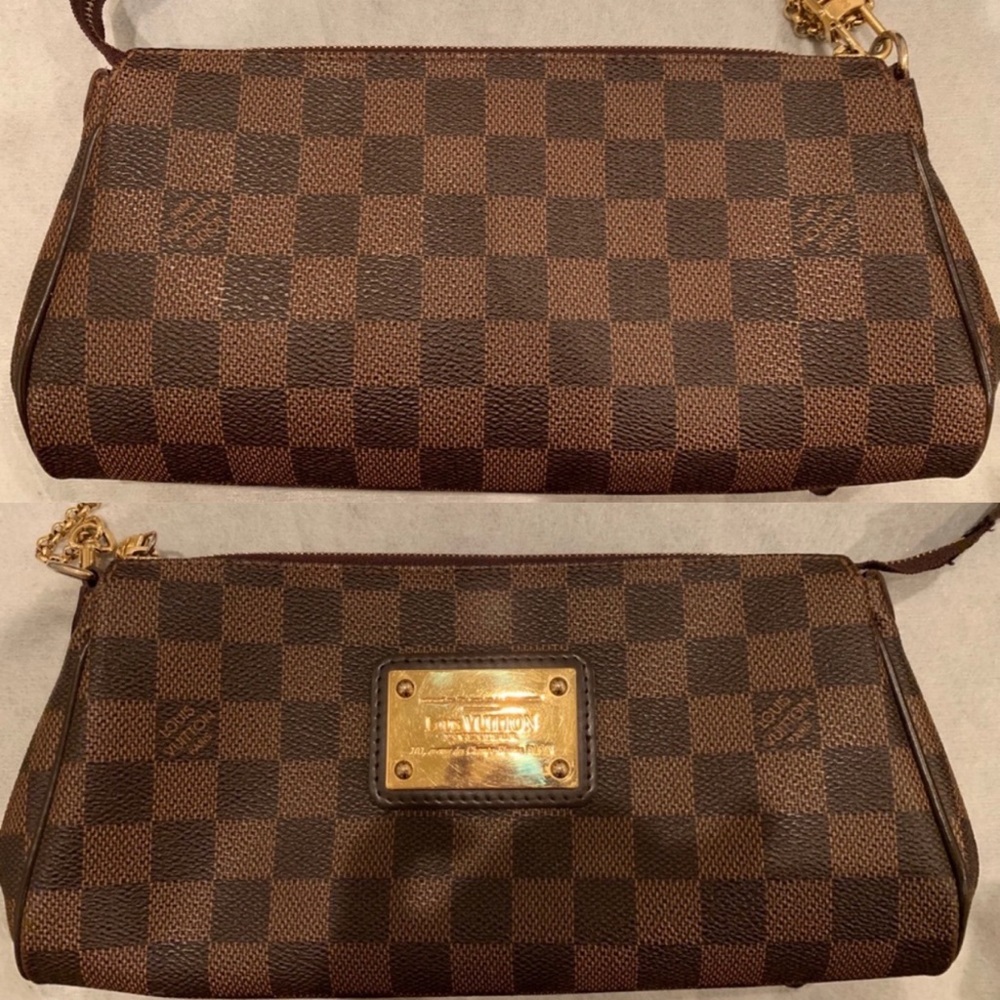 100 % authentic used Eva clutch without strap